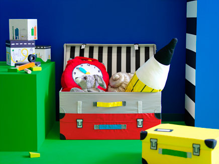 Kotak Penyimpanan Mainan untuk dekorasi kamar anak
