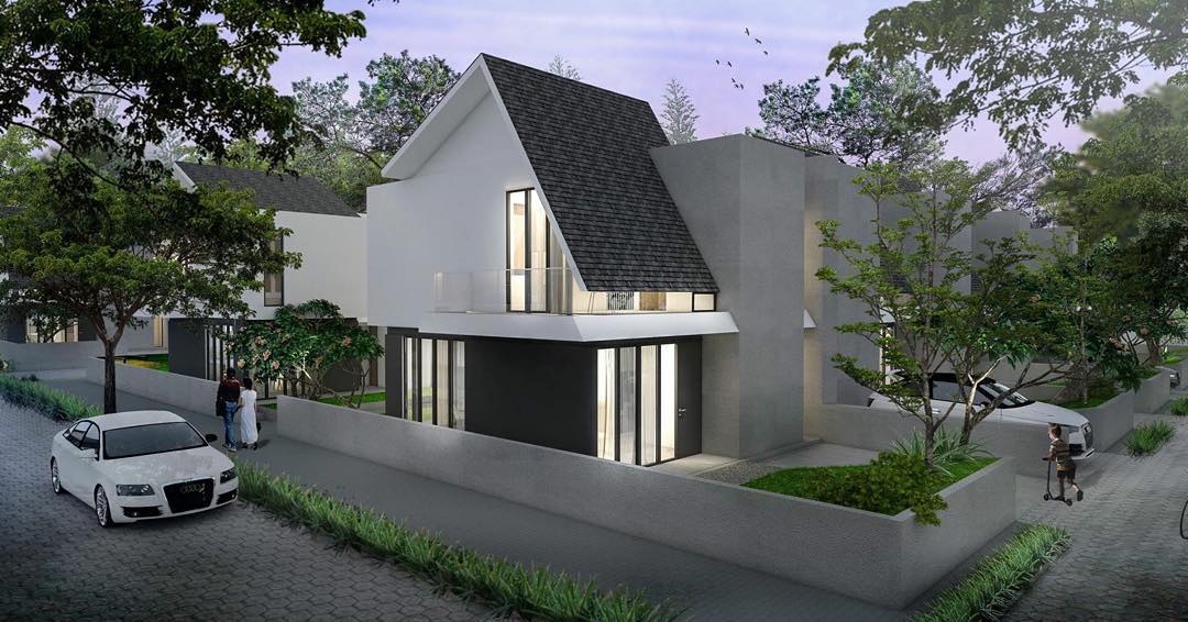 25 Desain Rumah Minimalis 2 Lantai Untuk Keluarga Muda