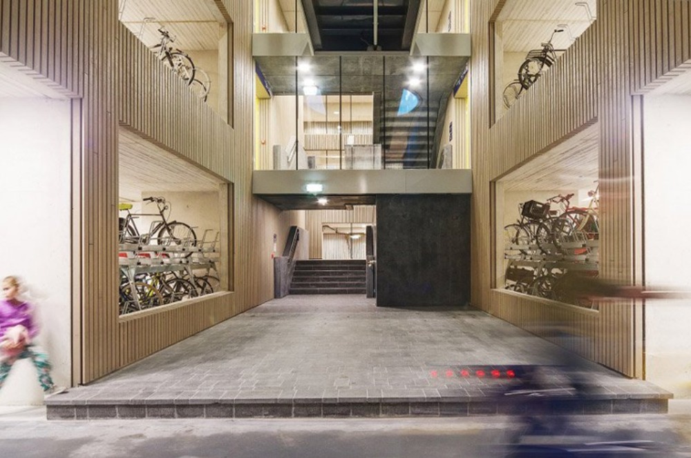 Parkir Sepeda Bawah Tanah Hadir di Belanda