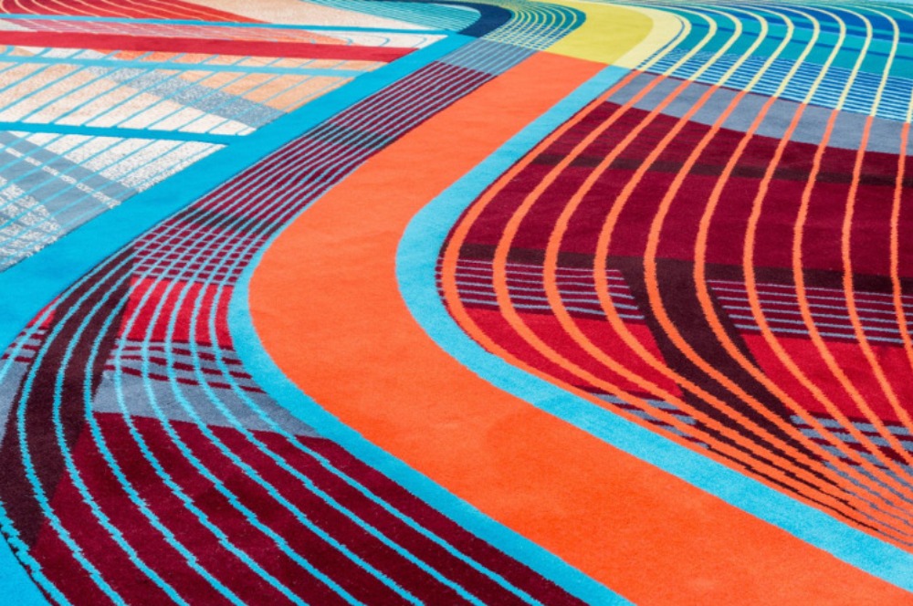Rancangan Zaha Hadid Hadir Dalam Koleksi Karpet